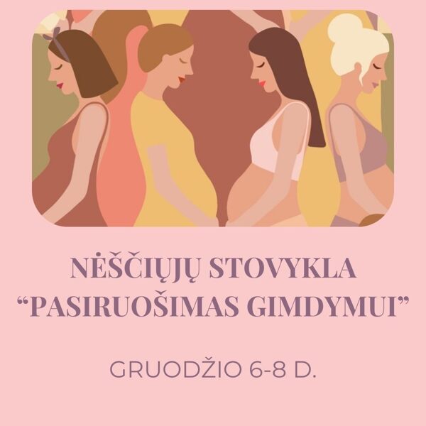 Stovykla nėščiosioms - pasiruošimas gimdymui